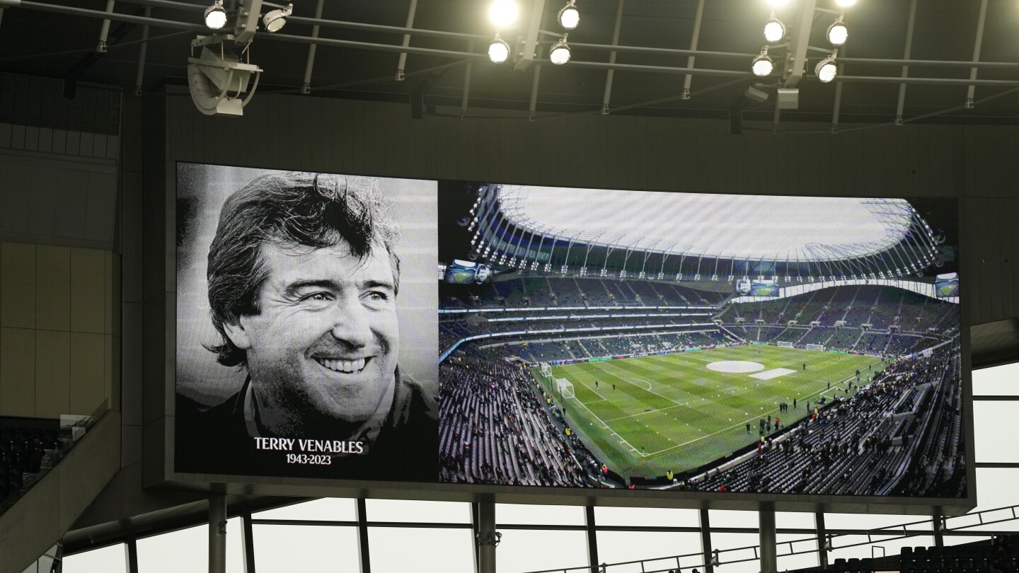 Terry Venables, the former England, Tottenham and Barcelona coach, has died at 80 #Terry #Venables #England #Tottenham #Barcelona #coach #died