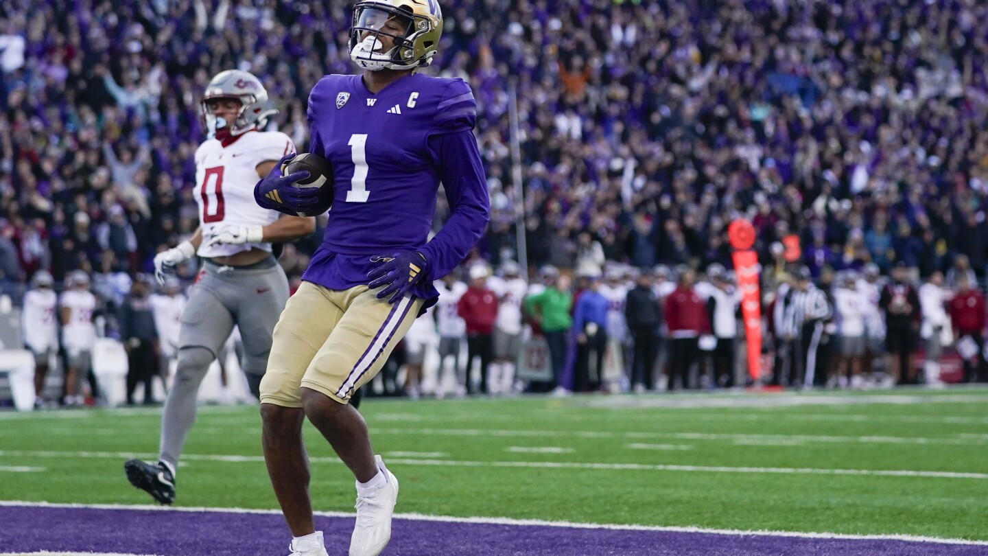 Michael Penix Jr. and No. 3 Washington need the offense to start clicking again against No. 5 Oregon #Michael #Penix #Washington #offense #start #clicking #Oregon