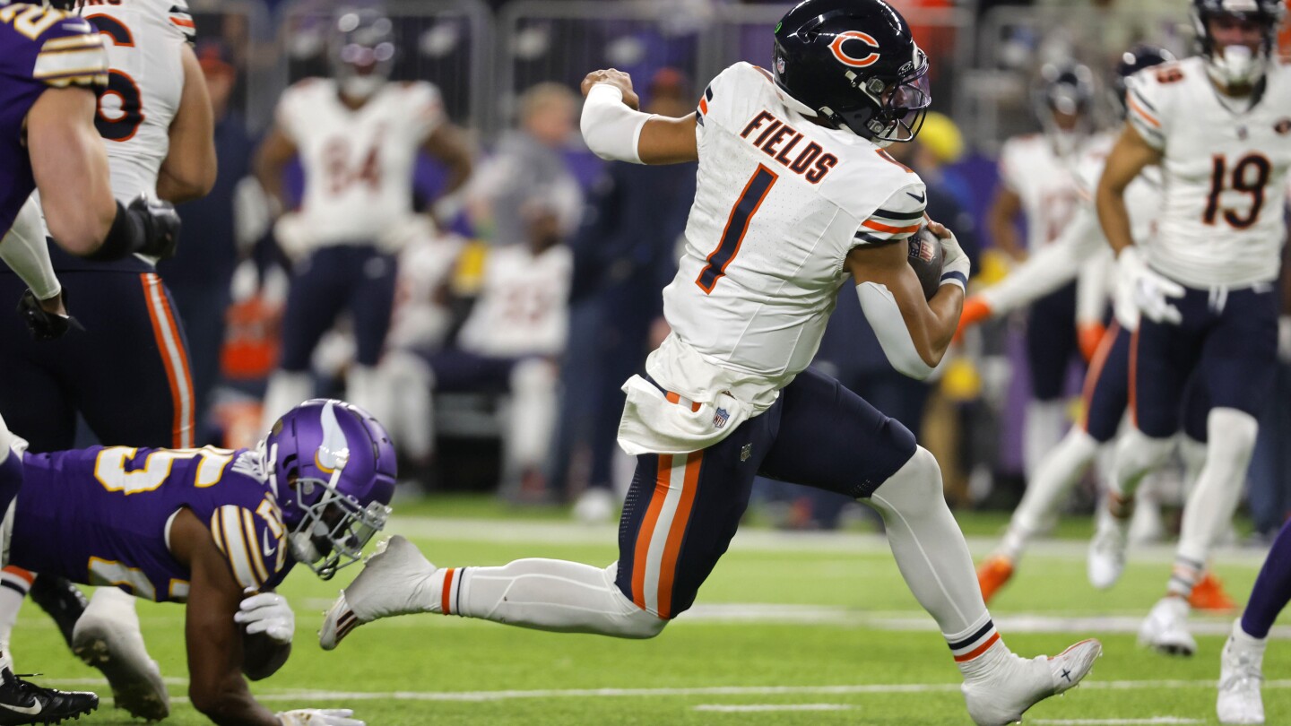 Bears can breathe at least a little easier at bye after ugly win at Minnesota #Bears #breathe #easier #bye #ugly #win #Minnesota