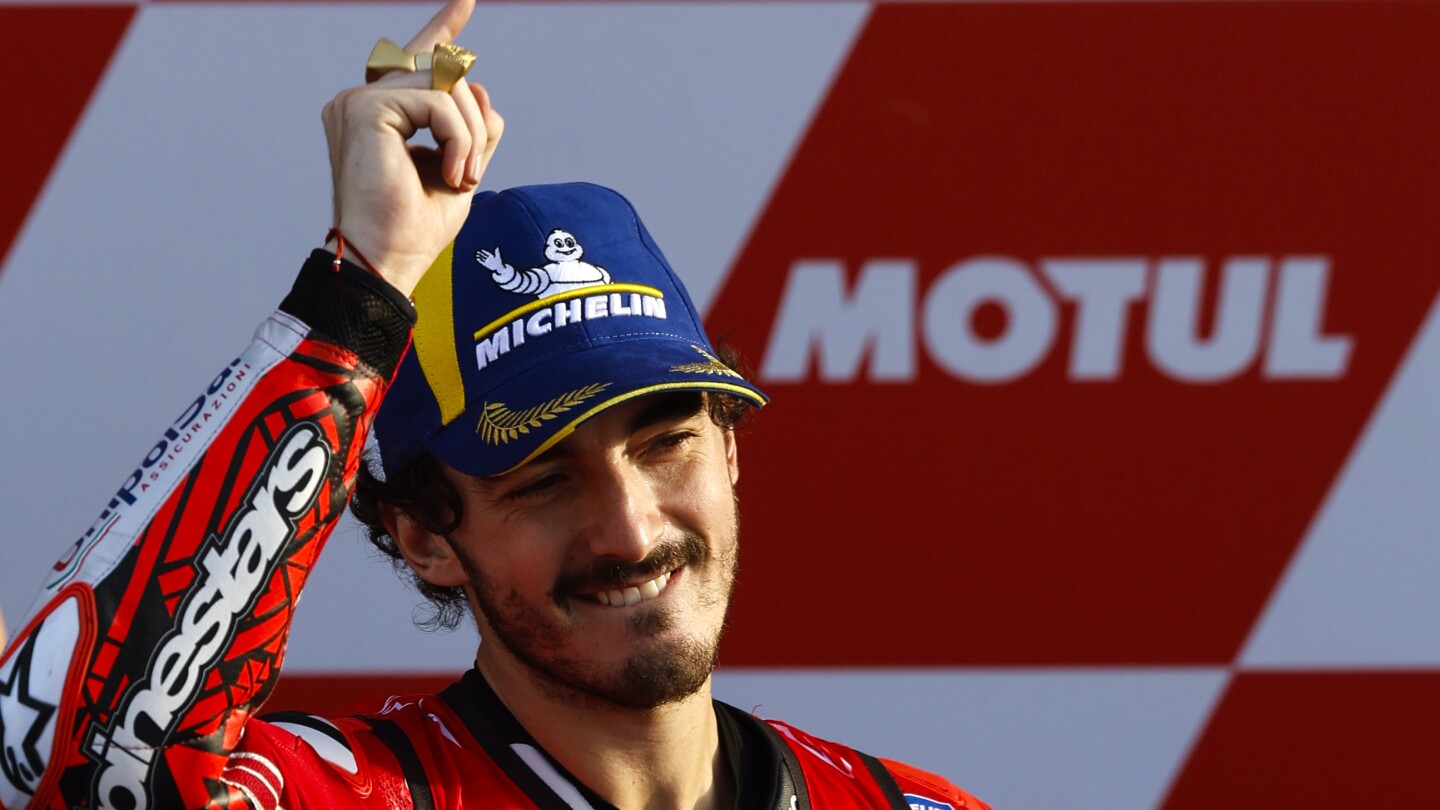 Bagnaia wins Valencia race to clinch his 2nd straight MotoGP title #Bagnaia #wins #Valencia #race #clinch #2nd #straight #MotoGP #title