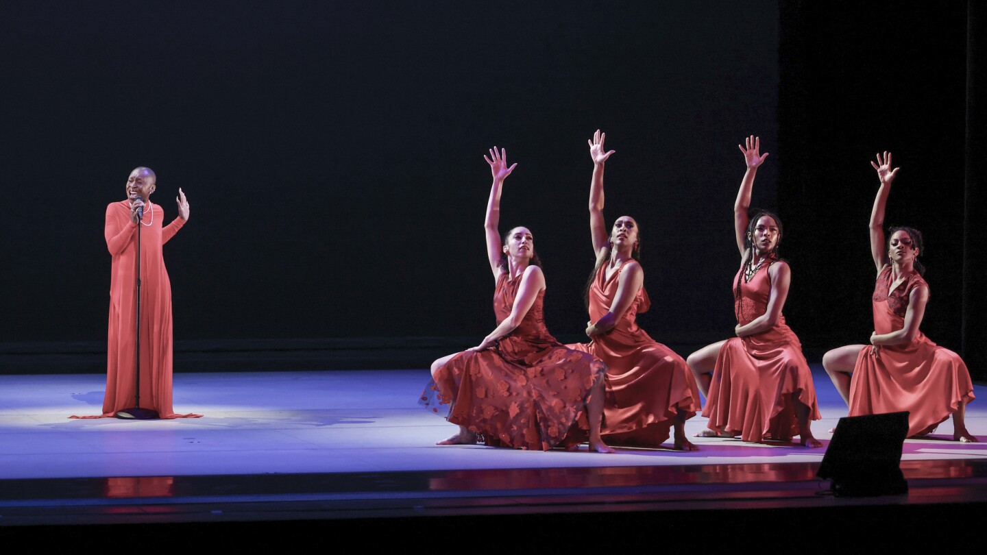 Alvin Ailey troupe – and a soulful Cynthia Erivo – join to celebrate dance legend Judith Jamison #Alvin #Ailey #troupe #soulful #Cynthia #Erivo #join #celebrate #dance #legend #Judith #Jamison