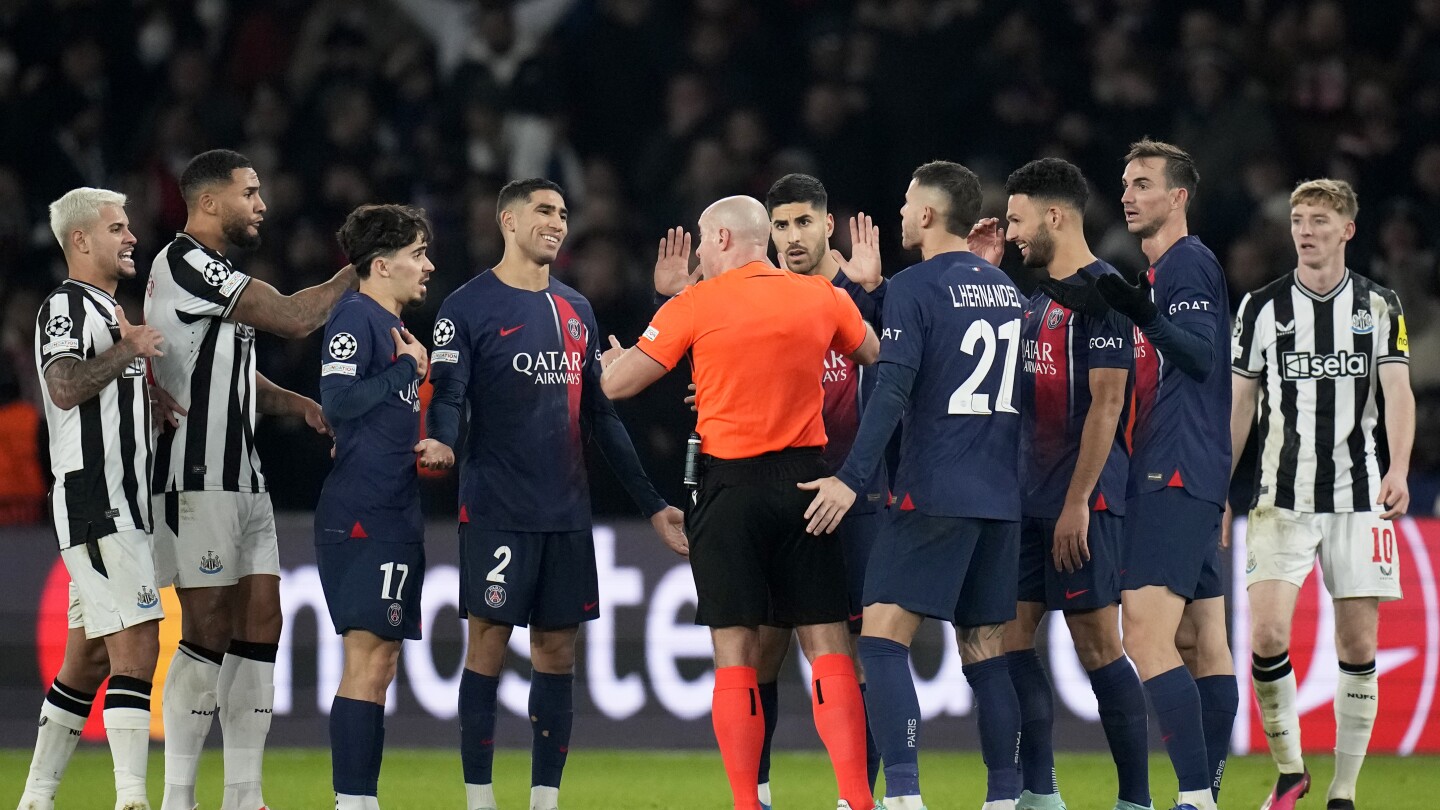 VAR official removed from Champions League game after Mbappé’s late penalty for PSG vs. Newcastle #VAR #official #removed #Champions #League #game #Mbappés #late #penalty #PSG #Newcastle