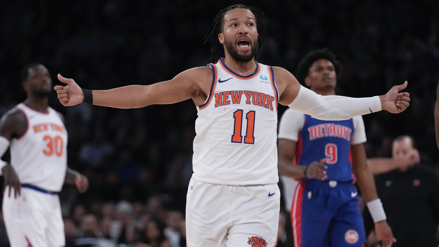 Brunson scores 42, Knicks send Pistons to franchise-record 16th straight loss #Brunson #scores #Knicks #send #Pistons #franchiserecord #16th #straight #loss