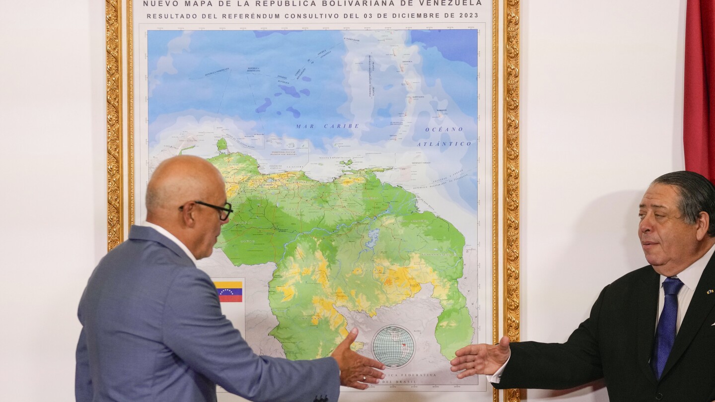 Leaders of Guyana and Venezuela to meet this week as region worries over their territorial dispute #Leaders #Guyana #Venezuela #meet #week #region #worries #territorial #dispute