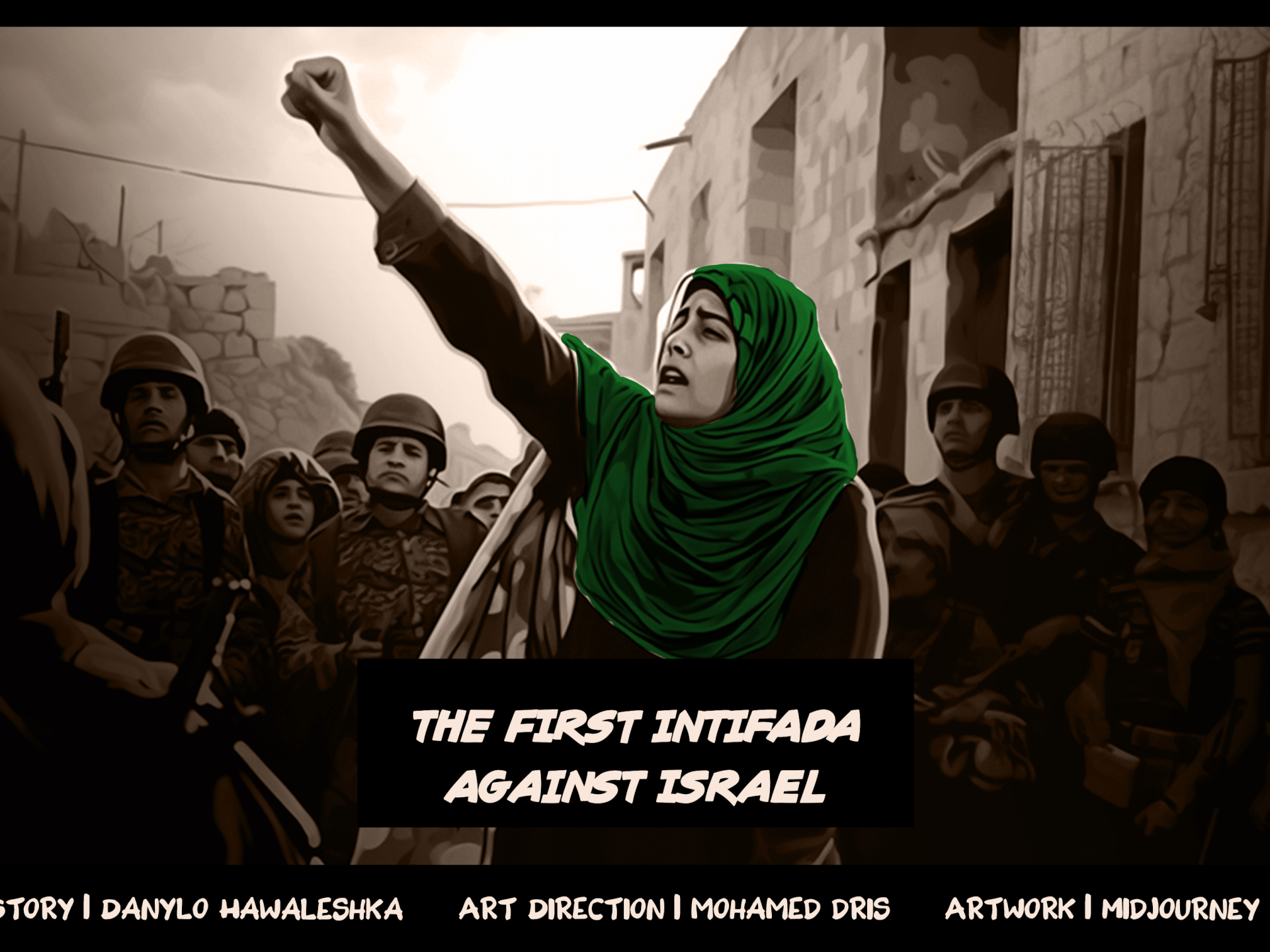 The first Intifada against Israel #Intifada #Israel