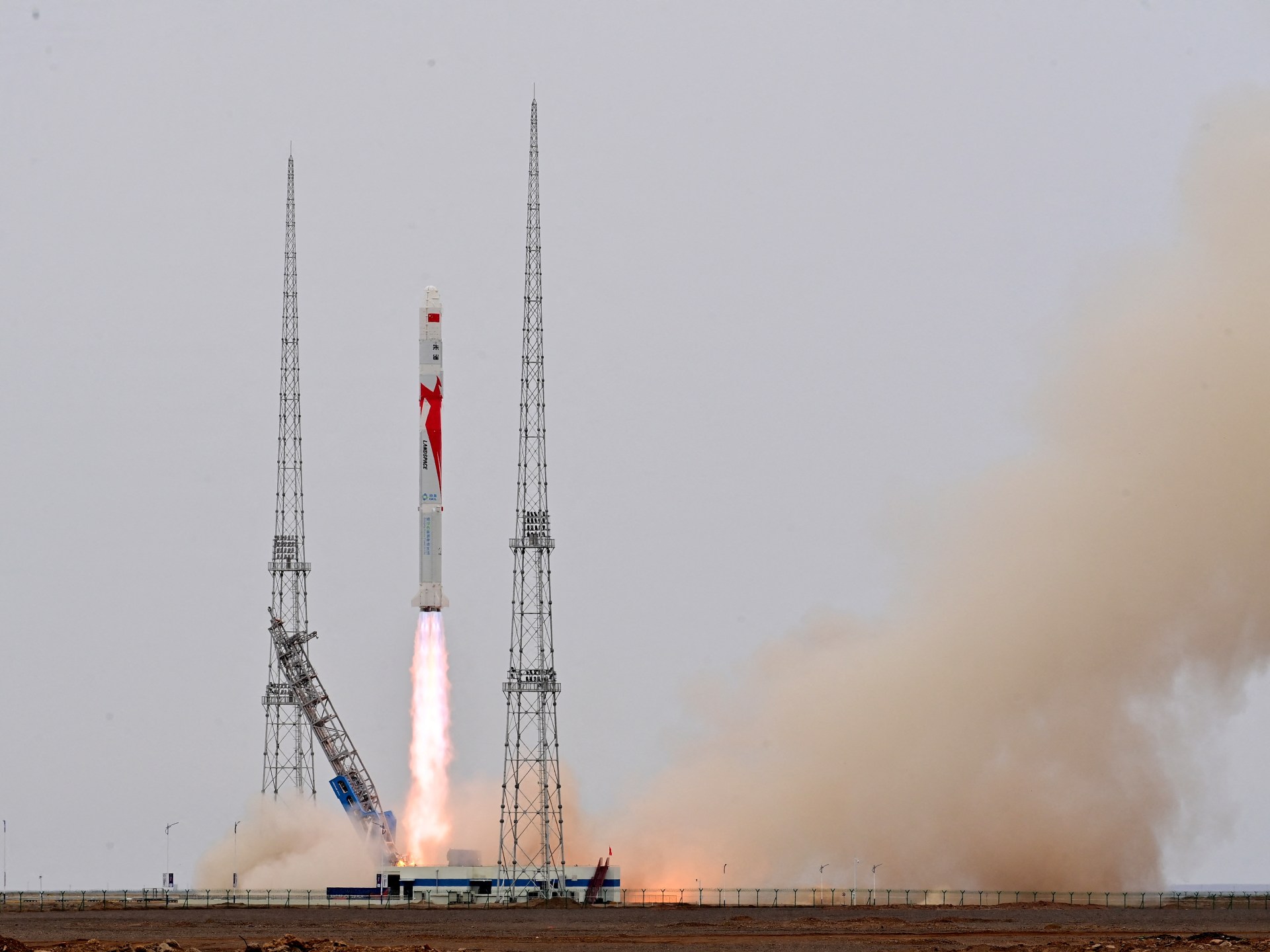 Chinese methane-powered rocket launches satellites into orbit | Space News #Chinese #methanepowered #rocket #launches #satellites #orbit #Space #News