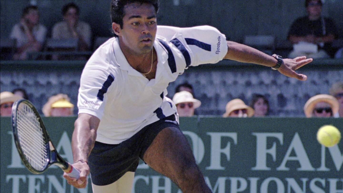 Leander Paes and Vijay Amritraj are the first Asian men elected to the Tennis Hall of Fame #Leander #Paes #Vijay #Amritraj #Asian #men #elected #Tennis #Hall #Fame