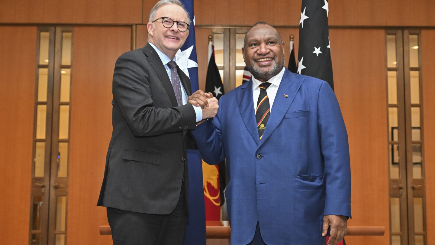 Australia pushes against China’s Pacific influence through a security pact with Papua New Guinea #Australia #pushes #Chinas #Pacific #influence #security #pact #Papua #Guinea
