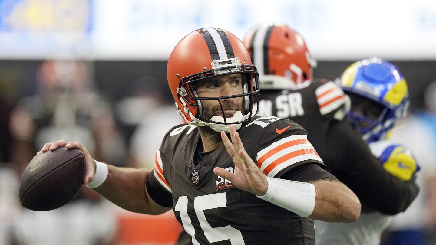 Joe Flacco is likely to remain the Browns’ starting QB for their playoff push after his strong debut #Joe #Flacco #remain #Browns #starting #playoff #push #strong #debut