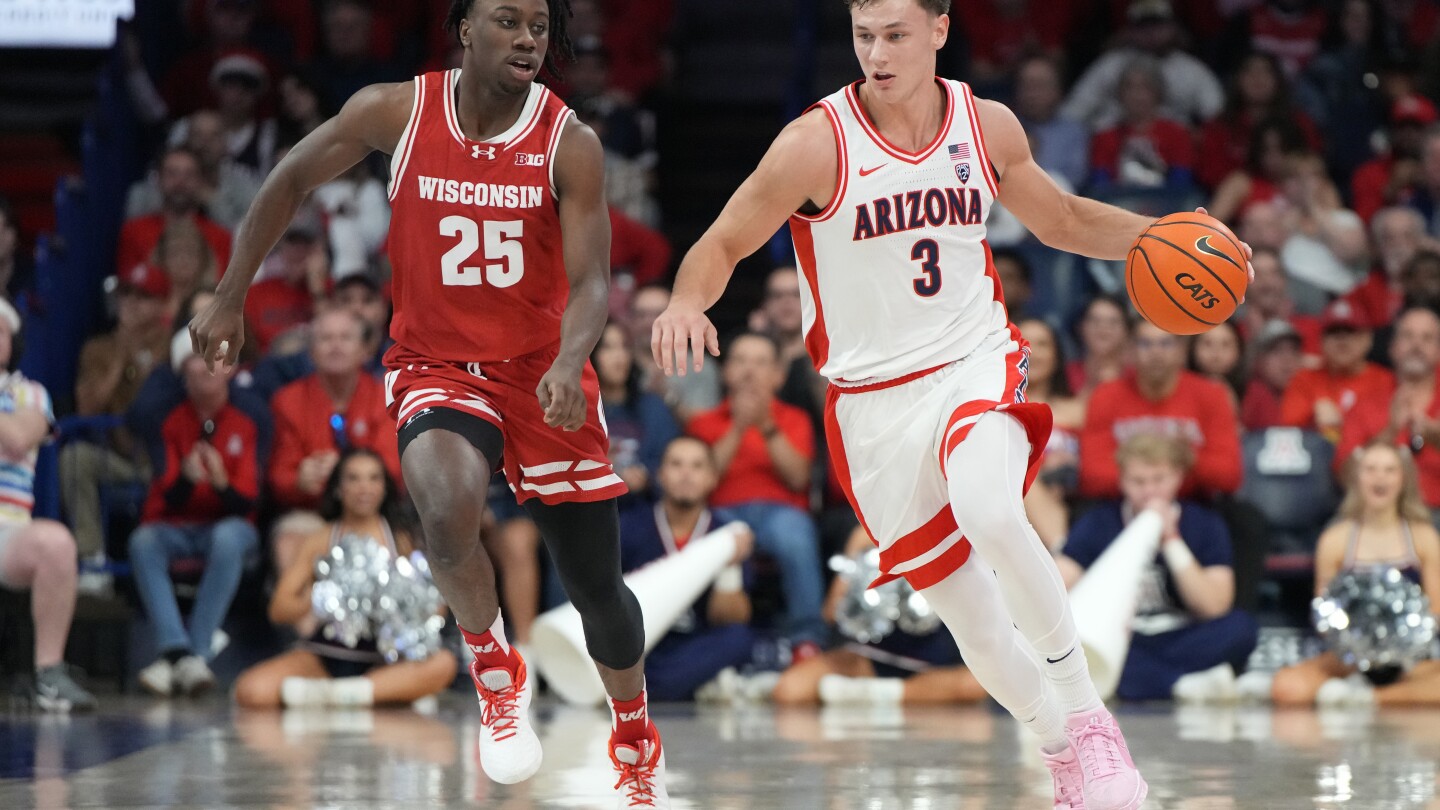 Top-ranked Arizona takes on No. 3 Purdue in marquee men’s college basketball matchup #Topranked #Arizona #takes #Purdue #marquee #mens #college #basketball #matchup