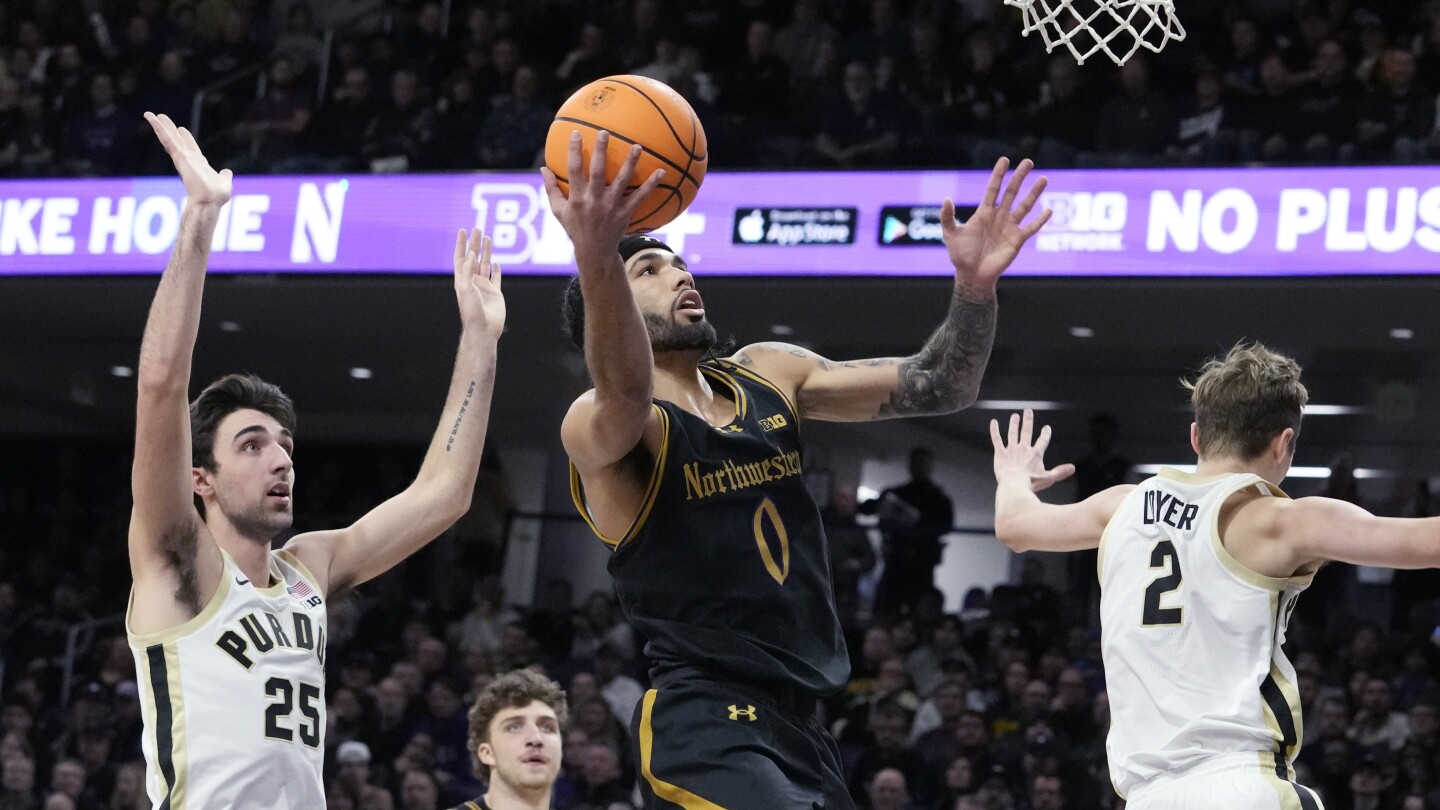Northwestern takes down top-ranked Purdue for 2nd consecutive season #Northwestern #takes #topranked #Purdue #2nd #consecutive #season