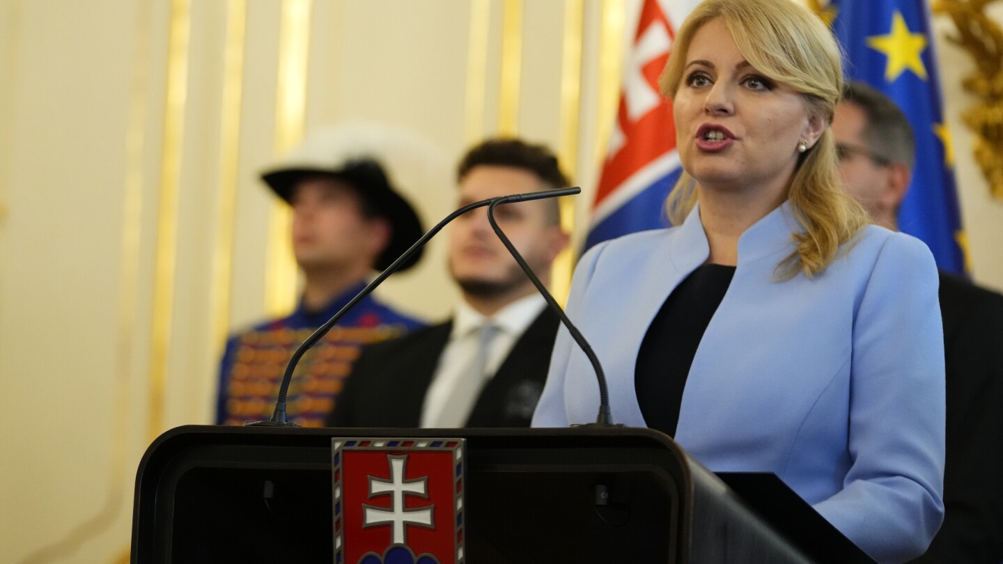 Slovak president says she’ll challenge new government’s plan to close top prosecutors office #Slovak #president #shell #challenge #governments #plan #close #top #prosecutors #office