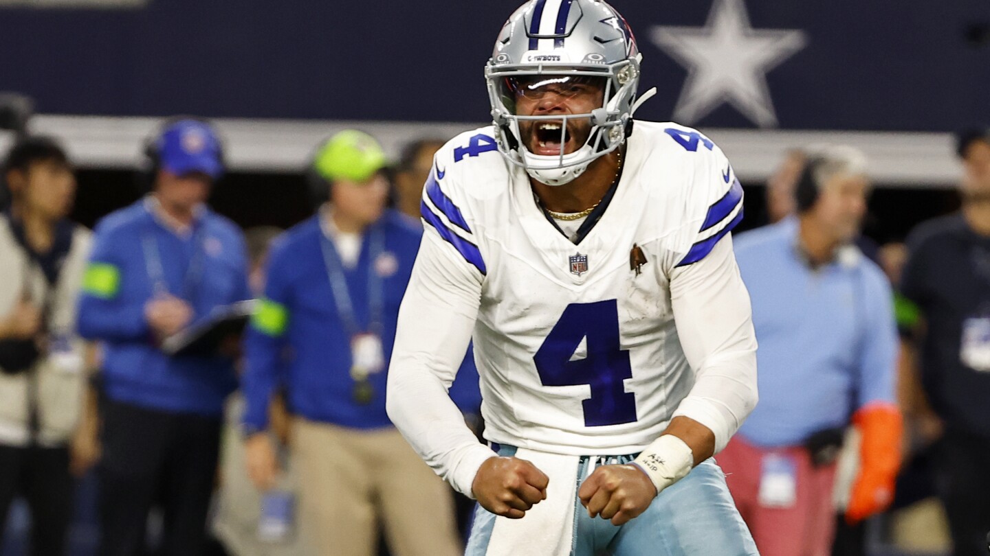 Dak Prescott throws for 3 TDs, Cowboys extend home win streak to 14 with 41-35 win over Seahawks #Dak #Prescott #throws #TDs #Cowboys #extend #home #win #streak #win #Seahawks