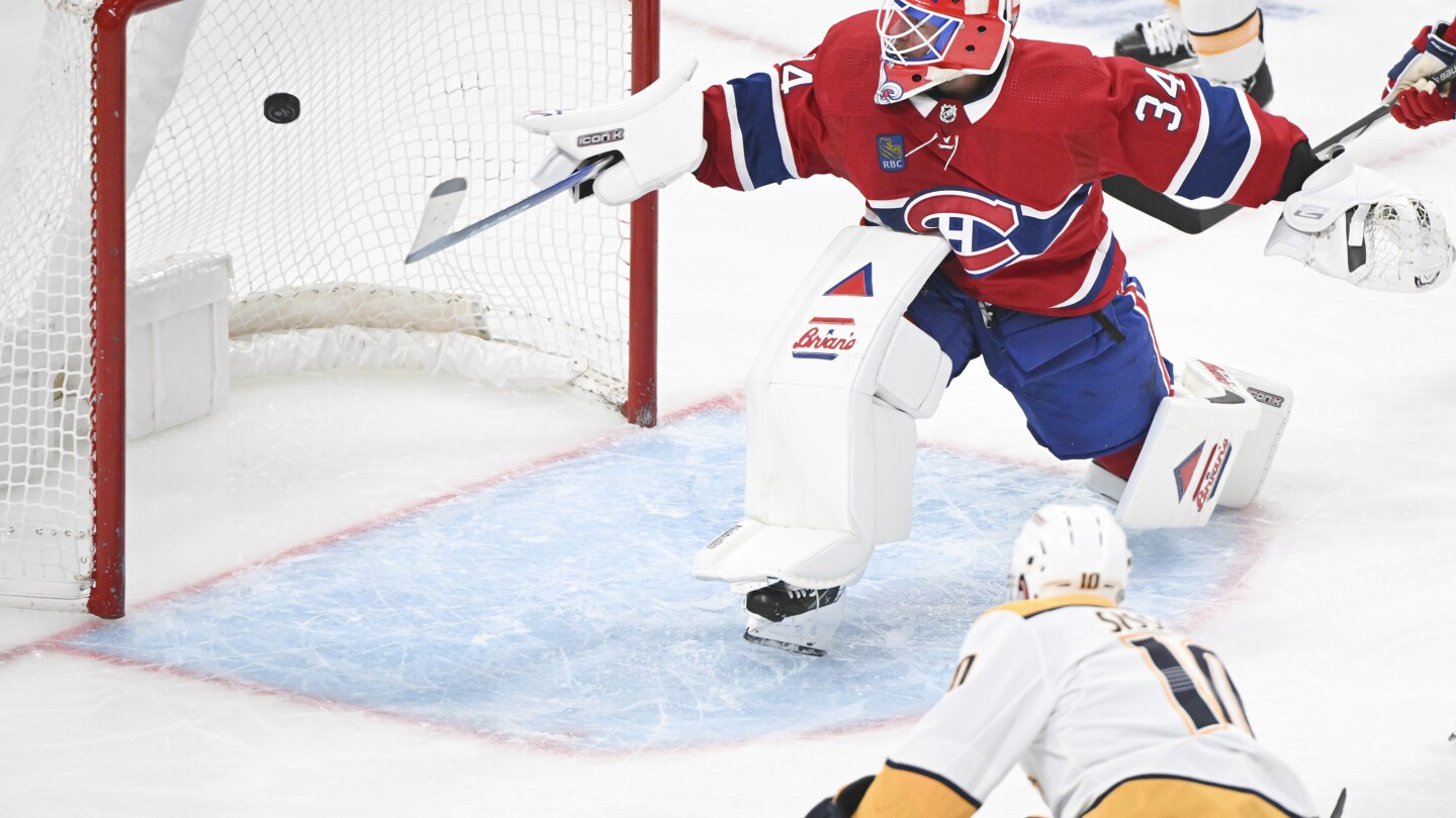 Colton Sissons scores twice, Predators rebound from loss to beat Canadiens 2-1 #Colton #Sissons #scores #Predators #rebound #loss #beat #Canadiens