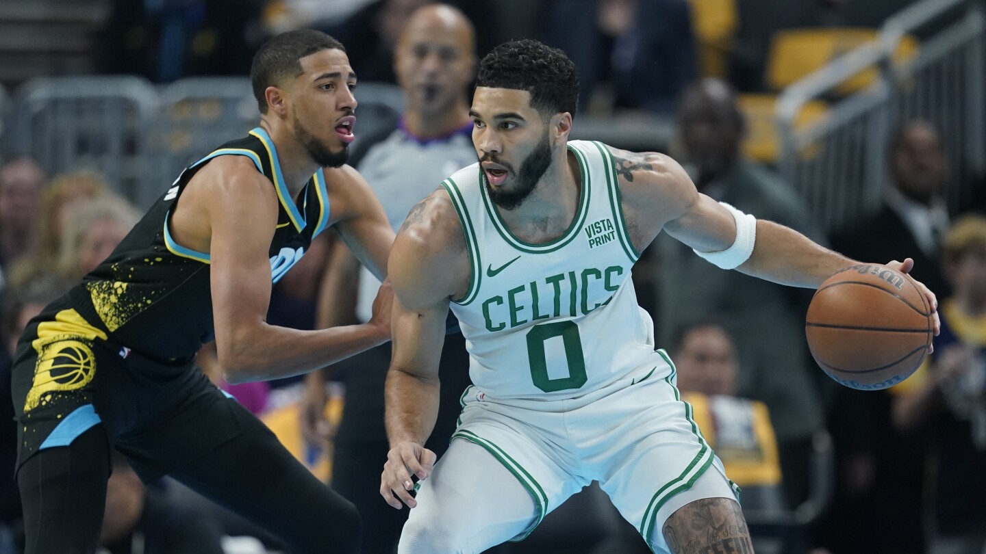 Haliburton’s triple-double and late 4-point play help Pacers oust Celtics from NBA tourney #Haliburtons #tripledouble #late #4point #play #Pacers #oust #Celtics #NBA #tourney