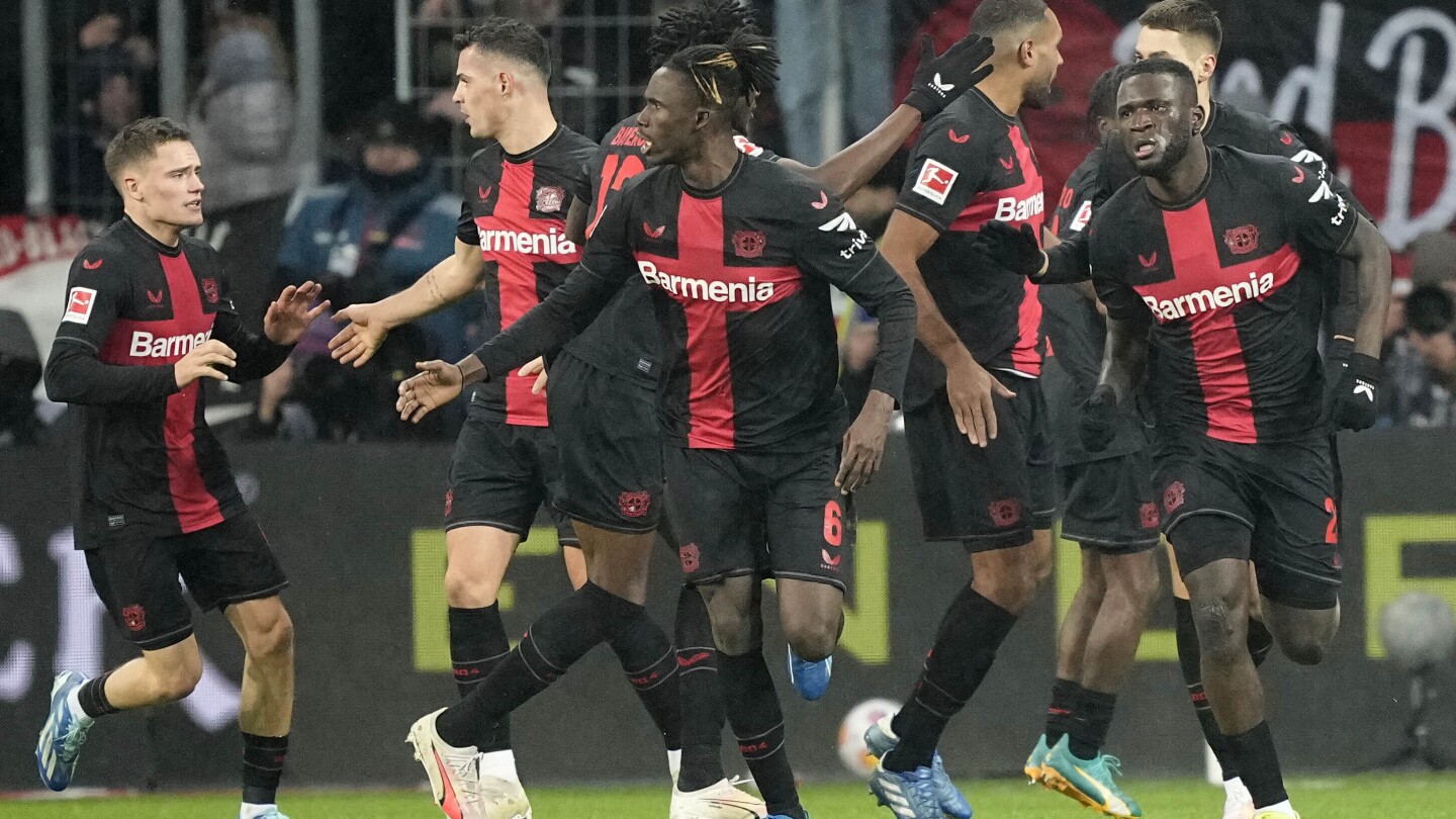 Leverkusen stays unbeaten in Bundesliga after Boniface’s goal rescues a 1-1 draw against Dortmund #Leverkusen #stays #unbeaten #Bundesliga #Bonifaces #goal #rescues #draw #Dortmund
