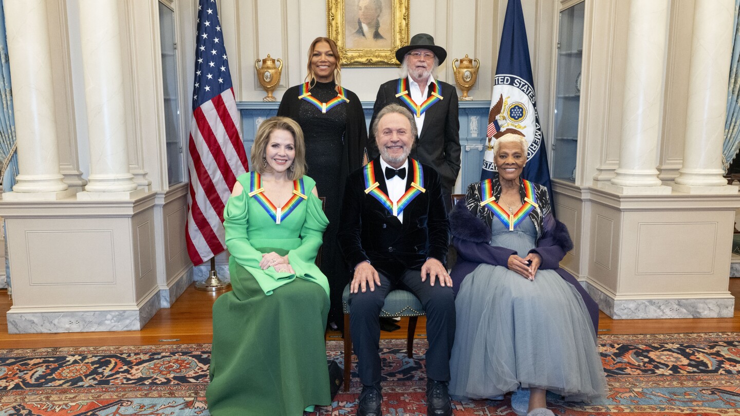 It’s Kennedy Center Honors time for a crop including Queen Latifah, Billy Crystal and Dionne Warwick #Kennedy #Center #Honors #time #crop #including #Queen #Latifah #Billy #Crystal #Dionne #Warwick