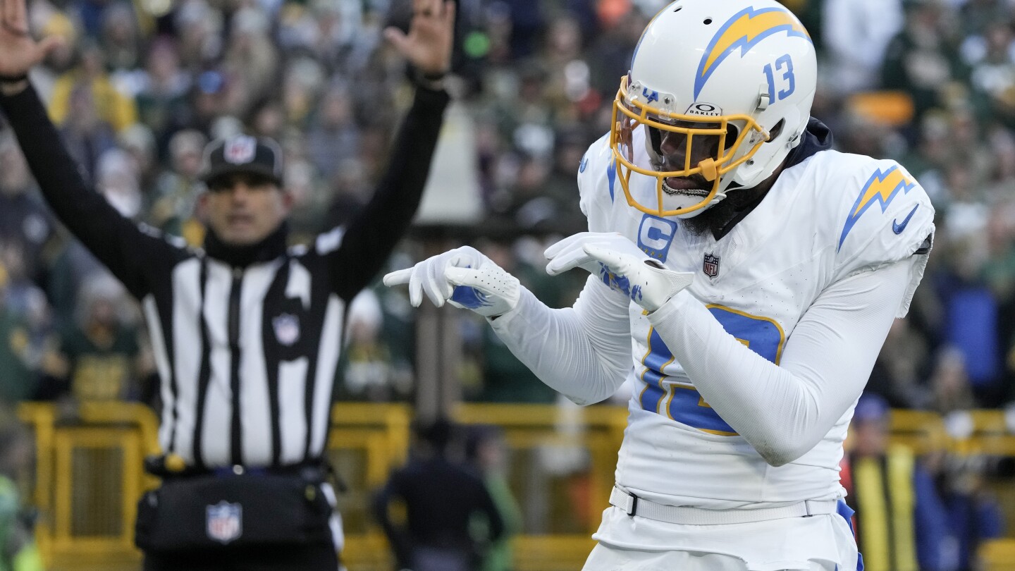 Chargers list wide receiver Keenan Allen as questionable for Sunday’s game at New England #Chargers #list #wide #receiver #Keenan #Allen #questionable #Sundays #game #England