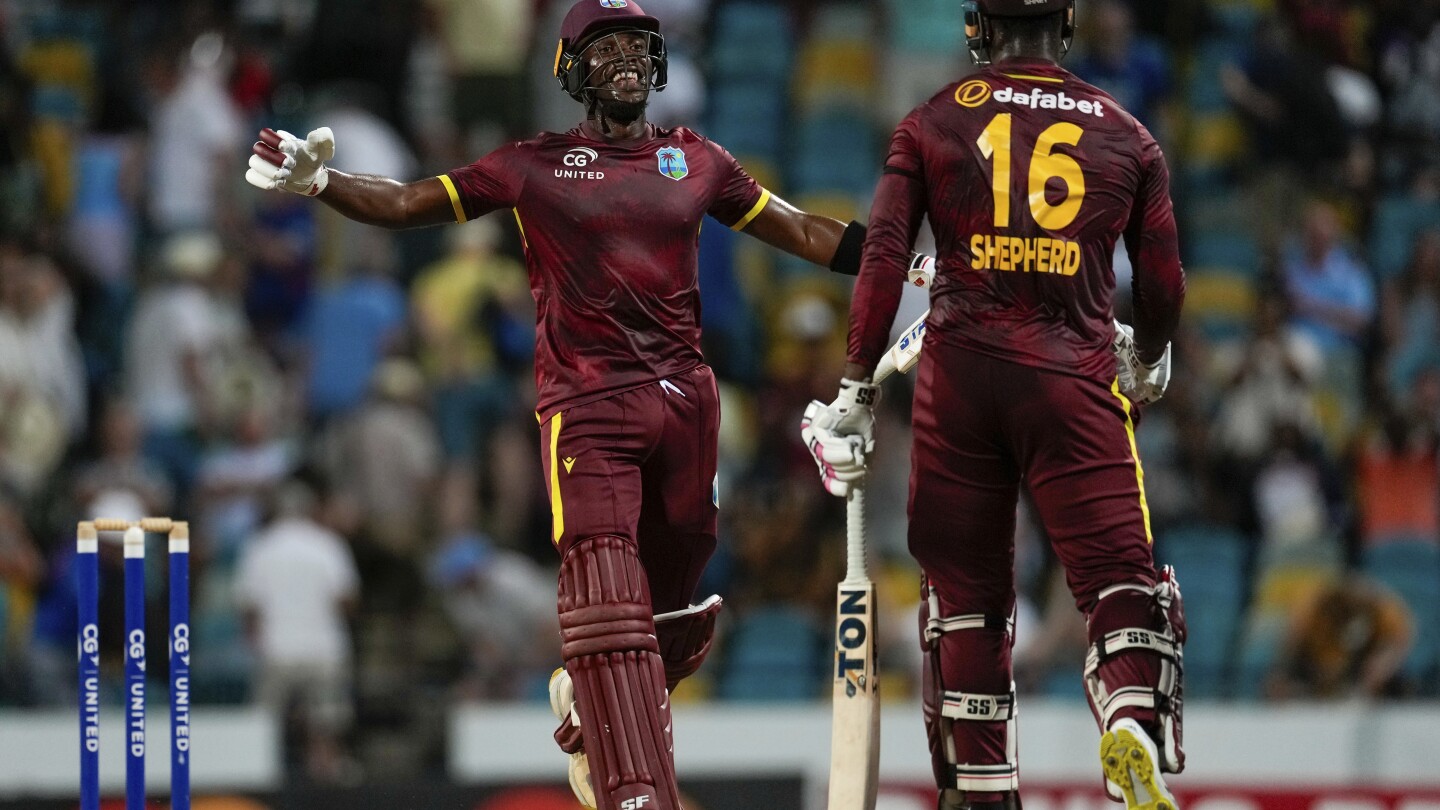 Forde’s dream debut, Shepherd’s hitting help West Indies clinch a 2-1 series win over England #Fordes #dream #debut #Shepherds #hitting #West #Indies #clinch #series #win #England