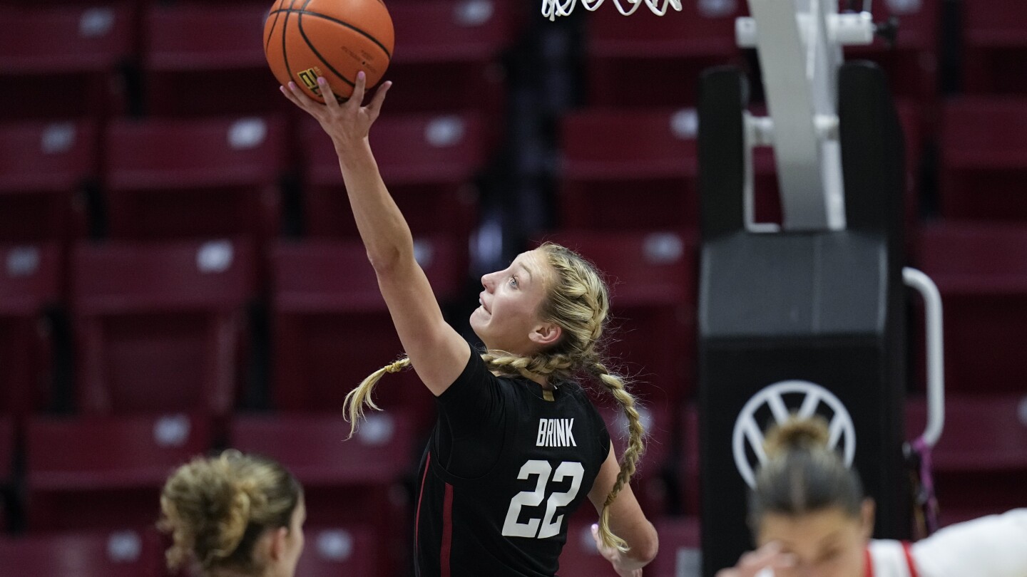 Brink’s 25 points and 12 rebounds carry No. 3 Stanford to 85-44 rout of San Diego State #Brinks #points #rebounds #carry #Stanford #rout #San #Diego #State