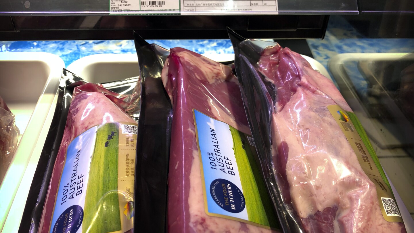 Australia credits improving relations with Beijing after China lifts some meat export bans #Australia #credits #improving #relations #Beijing #China #lifts #meat #export #bans
