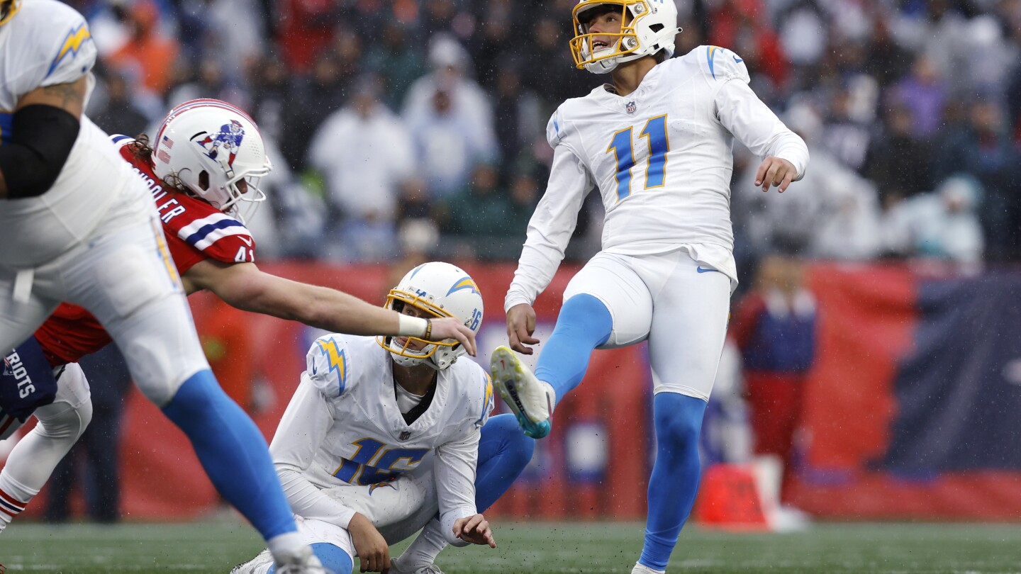 The Chargers are happy with their special teams after offensive dud in win at New England #Chargers #happy #special #teams #offensive #dud #win #England