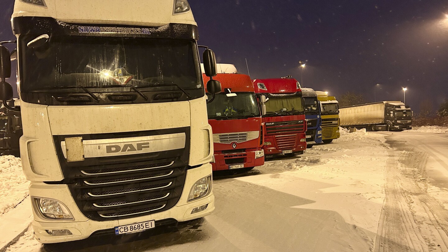 Polish truck drivers are blocking the border with Ukraine. It’s hurting on the battlefield #Polish #truck #drivers #blocking #border #Ukraine #hurting #battlefield